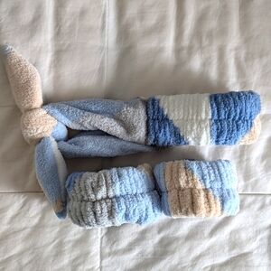 Spa headband and wrist towels set